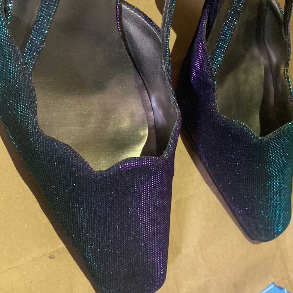 Mermaid Vintage 90s inspired sling backs